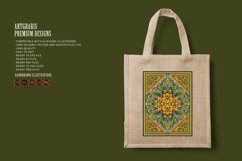 Floral symphony masterful engravings with beautiful ornament Product Image 5