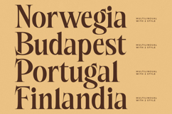 Besteza - Modern Serif Display Font Product Image 16