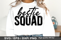 Best Friends SVG Design - Friends Become Our Chosen Family Product Image 3