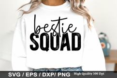 Best Friend SVG Design - Bestie Of The Bride Product Image 4