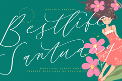Bestlife Santuary - Beautiful Script Font Product Image 1