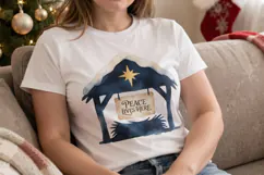 Bethlehem Nativity Keepsake Icons Sublimation Product Image 4