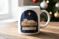 Bethlehem Nativity Keepsake Icons Sublimation Product Image 5