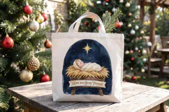 Bethlehem Nativity Keepsake Icons Sublimation Product Image 9