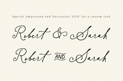 Betris and Daniel | Romantic Handwritten Font for Wedding Product Image 13