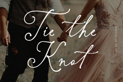 Betris and Daniel | Romantic Handwritten Font for Wedding Product Image 3