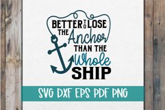 Inspirational Anchor SVG Cut file | Anchor SVG Product Image 1