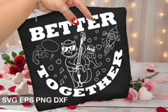 Better Together - Retro Valentine Design Product Image 1