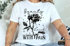 Beauty Laced With Pain Gothic PNG | Tortured Poet PNG Product Image 2