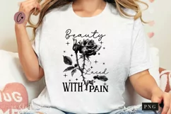 Beauty Laced With Pain Gothic PNG | Tortured Poet PNG Product Image 4