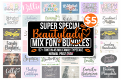Super special Beauty Lady Font Bundle Product Image 1