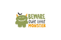 Beware Cute Little Monster Product Image 1