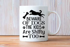 Beware Of Dogs The Kids SVG, Dog SVG Design Product Image 3