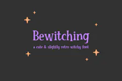 Bewitching Serif Font Product Image 1