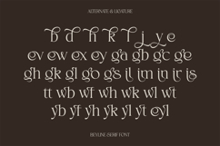 Beyline - Unique Elegance Serif Typeface Font Product Image 4