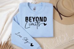 Beyond Limits Sleeve SVG Design Product Image 2