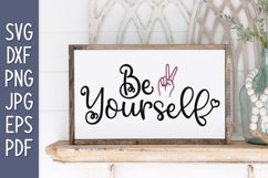 Be Yourself SVG Product Image 1
