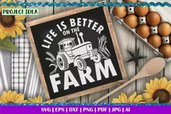 Life is better on the Farm | Tractor | Farming is my life Product Image 4