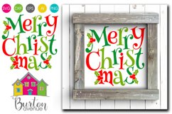 Merry Christmas SVG File Product Image 1