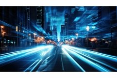 illuminating blue light streaks Product Image 1