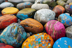 Painted Rocks Background Wallpaper Product Image 1
