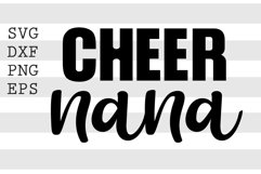 Cheer nana SVG Product Image 1