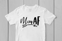 MOM AF - Mother SVG EPS DXF PNG Cutting Files Product Image 2