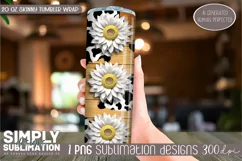 3D Seamless Sublimation Skinny Tumbler Wrap| 20oz | Png Product Image 2