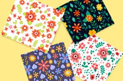 Floral Patterns - 15 non-repeating flower designs Product Image 6