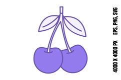 Cherry Color Icon Product Image 1