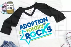 Adoption Totally Rocks SVG DXF PNG EPS Cutting Files Product Image 2