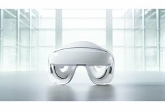 reality white technology background Product Image 1