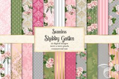 Shabby Garden Digital Paper Product Image 1