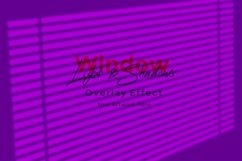 Window Sunlight Shadow Overlay Effect Mockup Product Image 1