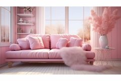room pink couch Product Image 1