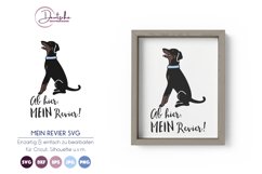Dobermann SVG | Mein Revier | Hund SVG Product Image 1
