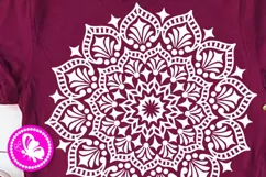 Mandala Lotus Flowers svg Meditation Yoga Indisn Png Cricut Product Image 1