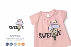 Ice Cream SVG | Sweetie SVG | Children Cut Files Product Image 1