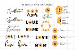 Sunflowers svg bundle, Flower svg, Mothers day svg Product Image 3