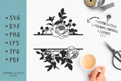 Floral No.6 Design - Cut File SVG EPS DXF PNG PDF JPG Product Image 2