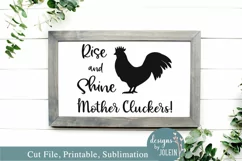 Rise and Shine - SVG, Sublimation, Printable Product Image 3