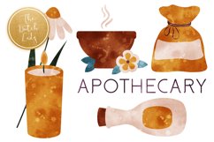 Apothecary &amp; Holistic Clipart Set Product Image 2