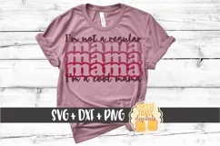 I'm Not A Regular Mama I'm A Cool Mama SVG PNG DXF Cut Files Product Image 1