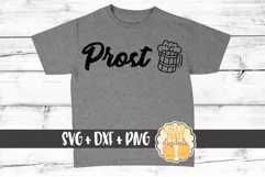 Prost - Oktoberfest SVG PNG DXF Cut File Product Image 1