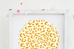 Leopard And Shimmery Circle Sublimation Frames Product Image 4
