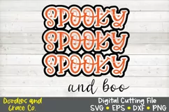 Halloween SVG - Spooky SVG - SVG - PNG - EPS - DXF Product Image 2