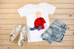 Dressed Up Kid Vector Illustration Product Image 6