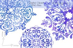 Snowflakes Clipart - PNG Files Product Image 2