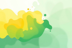 Yellow Green Watercolor Background Product Image 1