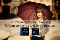 50 Premium Portrait Presets for DxO OpticsPro, DxO PhotoLab Product Image 1